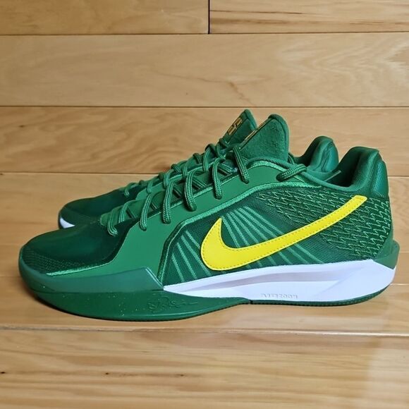 Nike Sabrina 2 Oregon Ducks Apple Green Yellow Strike Basketball Shoe HQ4344-300 - Picture 6 of 11